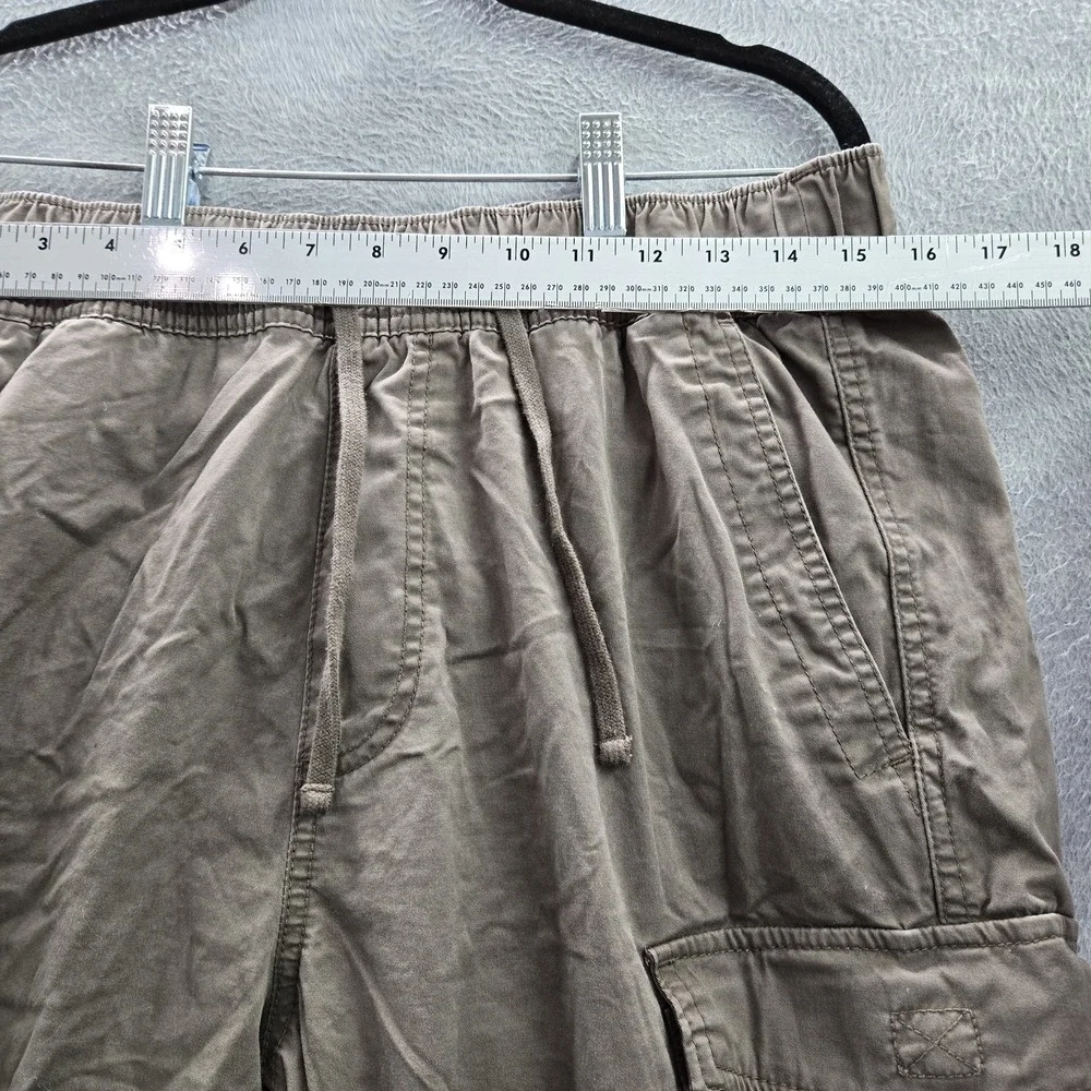 Hollister Men Pants L Brown Slim Straight Epic Flex‎ Cargo Pockets 31